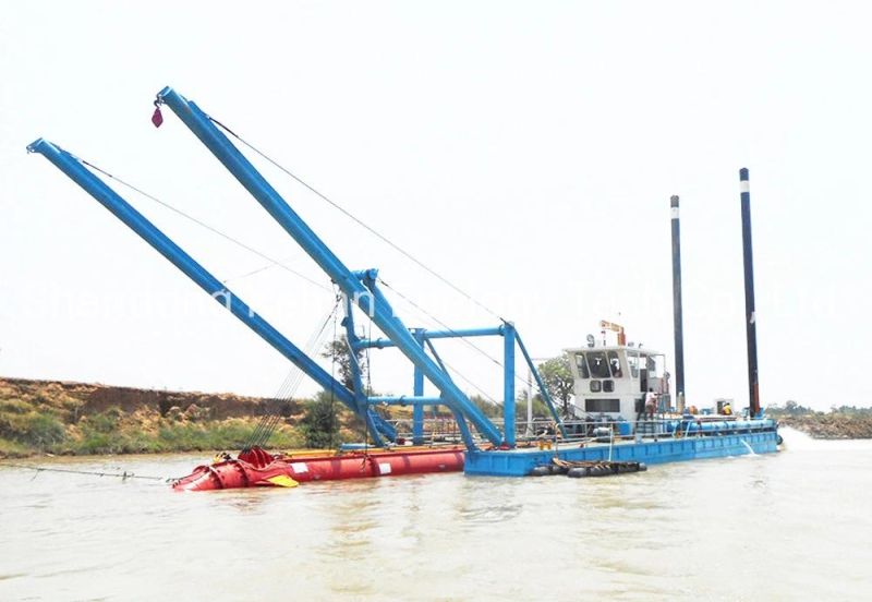 Good Quality Hydraulic Sand Cutter Suction Dredger for River/Lake/Sea Dredging