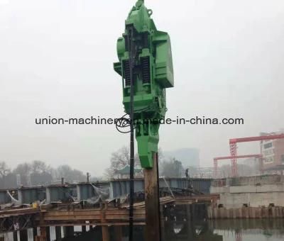 Electric Pile Driver Pile Driving Machine Electric Vibro Hammer