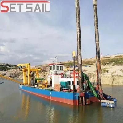 Water Flow 3000m3/H Cutter Suction Sand Dredger Used in River