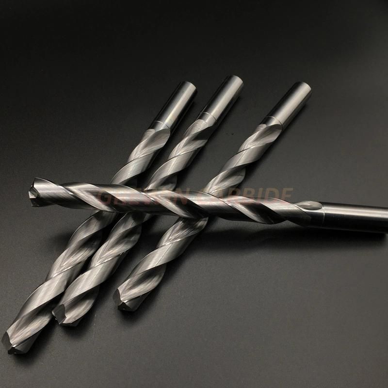 Gw Carbide-75mm Solid Carbide Point Drill for CNC Machine with Quite High Accuracy