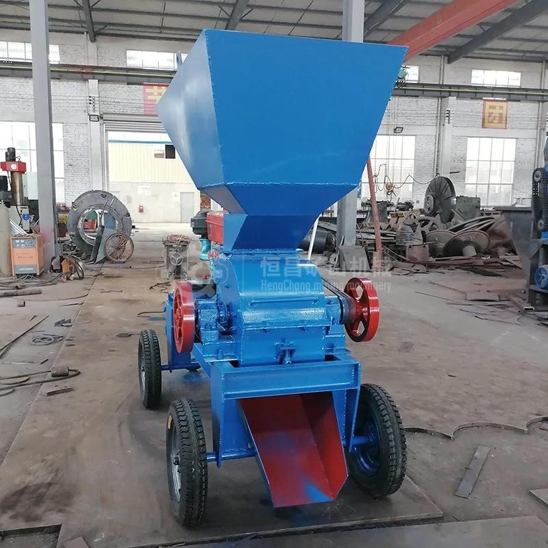 Tanzania Small Capacity Gold Milling Machine, Diesel Engine Stone Mill, Mobile Hammer Mill