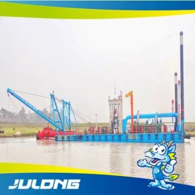 Julong 2000m3/Hr Cutter Suction Dredger with Low Price for Sale