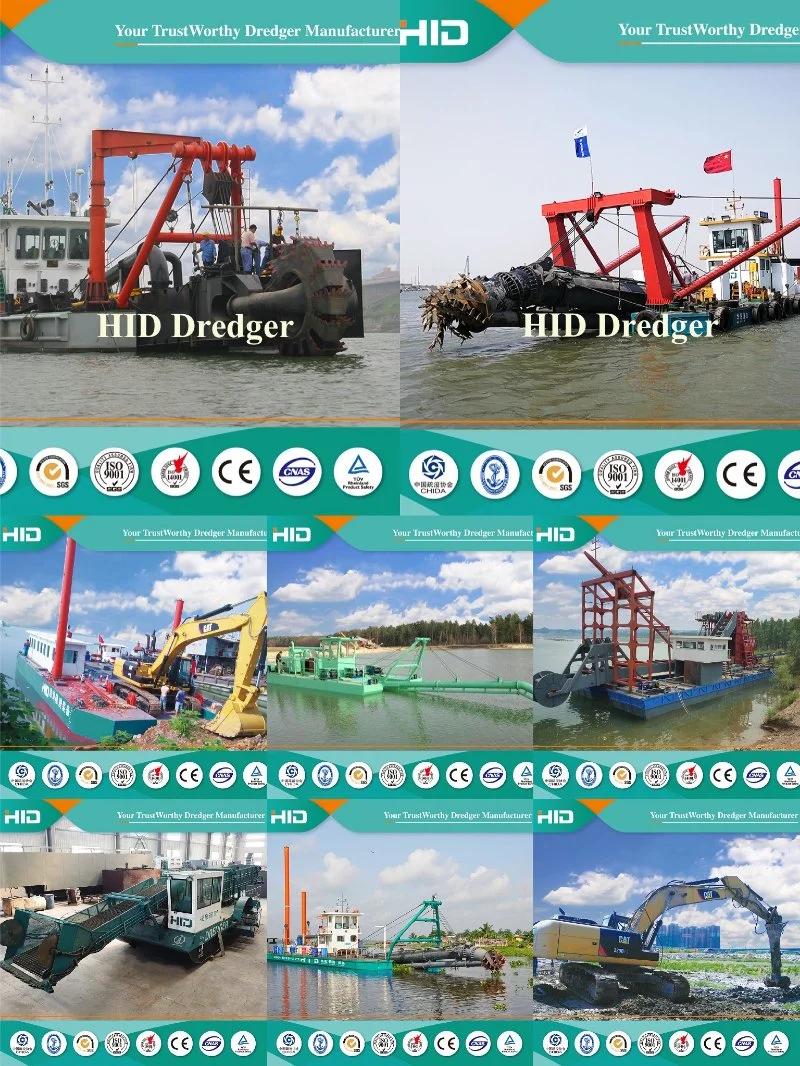 HID Dredging Equipment Manufacture 30m Large Floating Pontoon Delivered to Uruguay