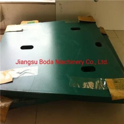 Manganese Casting Protection Plate for Nordberg C80 Jaw Crusher Spare Wear Parts