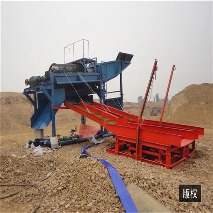 Keda Best Quality Big Capacity Gold Washing Mineral Trommel Screen