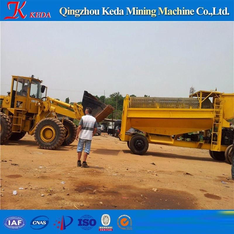 Gold Placer Trommel for Ghana