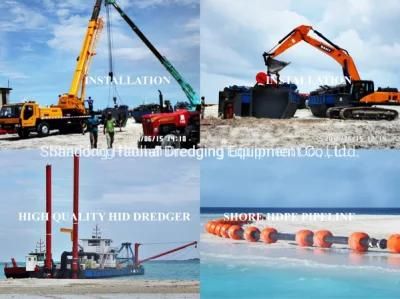 HID Brand Cutter Suction Sand Dredger River Mining Dredger Work in River and Sea