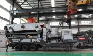 Mobile Integral Mobile Feeder Cone Crushing Plant