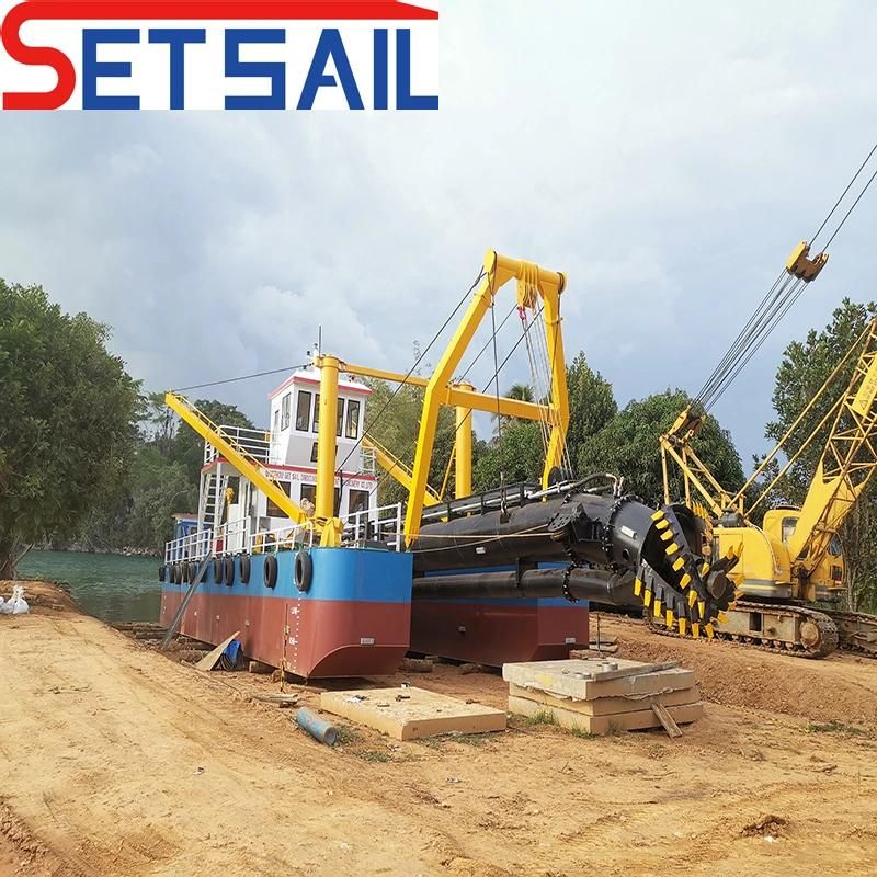 Made in China 22 Inch Sand Dredger with Anchor Boom
