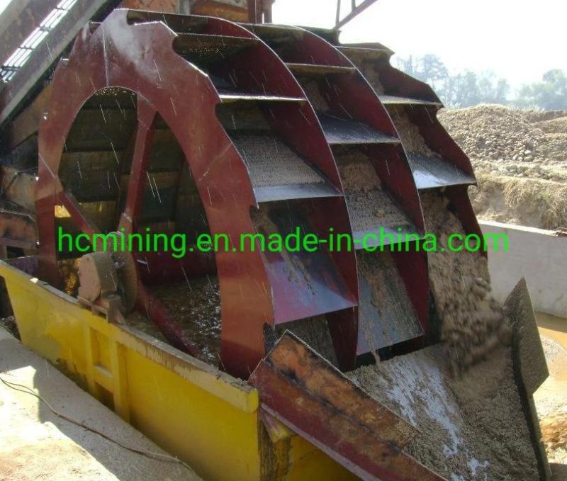 Bucket Wheel Sand Washing Machine