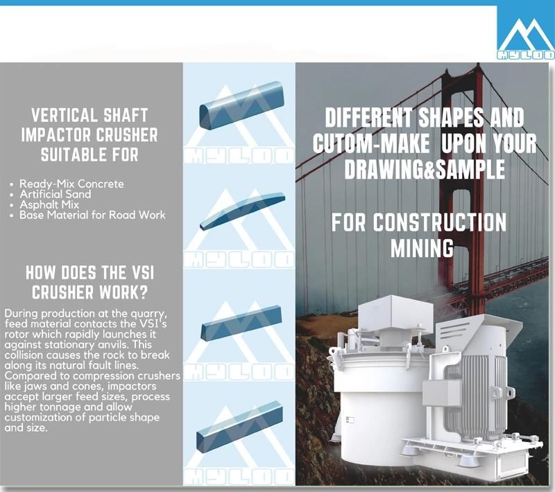 VSI Crusher Carbide Bar Inserts