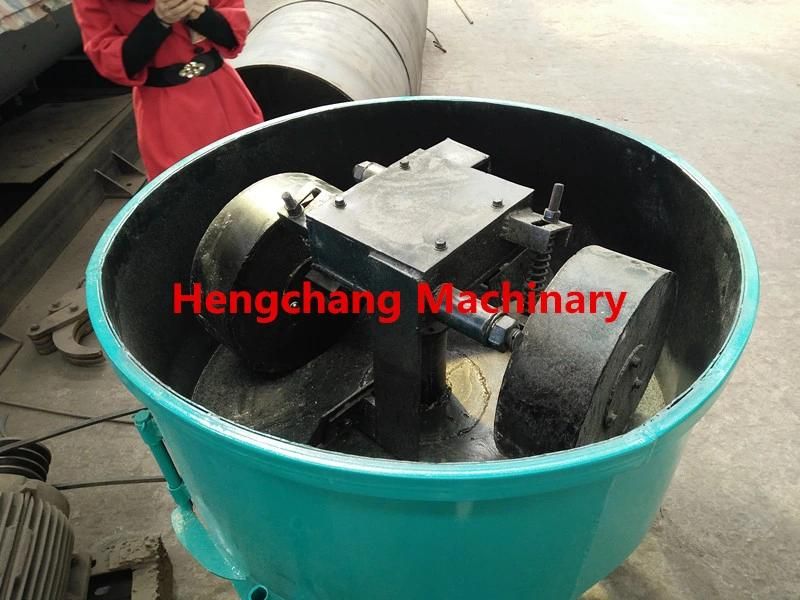 Wheel Type Charcoal Dust Coal Powder Mixer