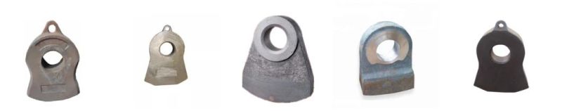 Zg120mn13/Zg120mn13cr2 Crusher Hammer Head for Hammer Crusher