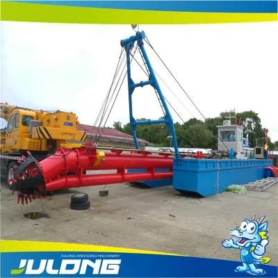 China Julong 18 Inch Cutter Suction Dredger for Sale (3500m3/hr)