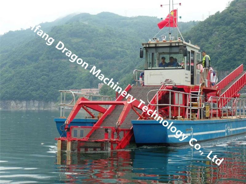 Big Capacity Trash Salvage Boat / Water Cleaningboat