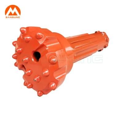 150~160mm Micro Pile for Solar System Installation Borehole Rock Drilling DTH Button Bit ...