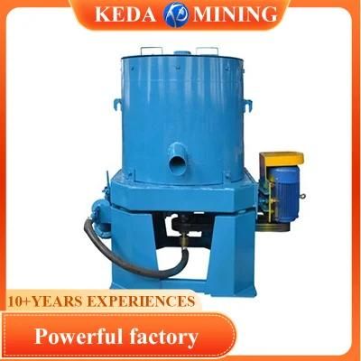 Placer and Alluvial Gold Concentration Machine Gold Centrifugal Separator