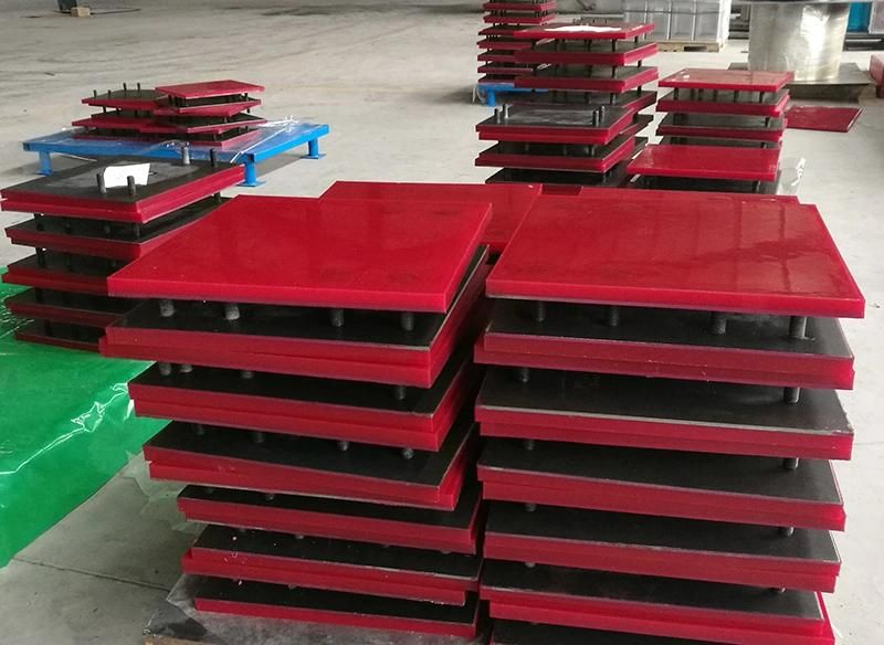 Polyurethane Rubber Sandwich Impact Plate for Crusher