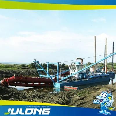 Julong-26inch Hydraulic Cutter Suction Dredger Vessel for Hot Sale