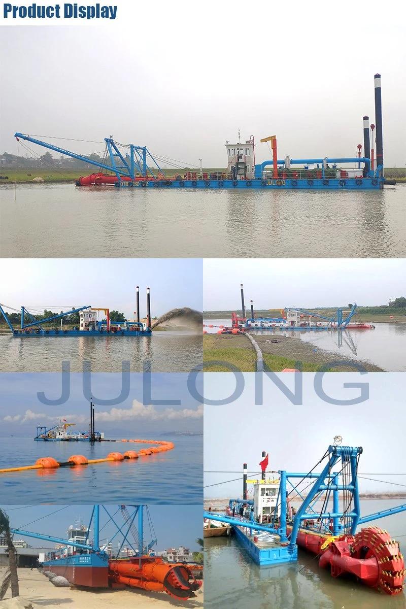 Cutter Suction Dredgers Equipped with Diesel Engines and Dredge Pump