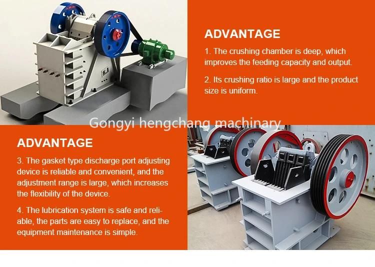 10-20t/H Capacity Granite/Malachite/Miner Crusher