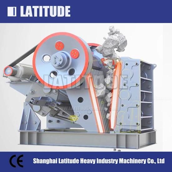 Hydraulic Jaw Crusher for Iron Ore, Granite, Limestone, Quartzite, Pebbles