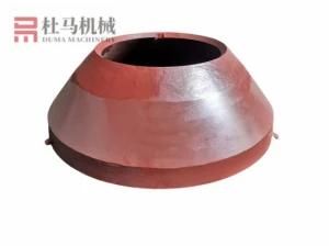 Wear Resistant High Manganese Steel Bowl and Mantle for CH440 Cone Crusher