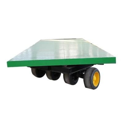 Mine Transport Flatbed Truck Material Convey Flat Transfer Car