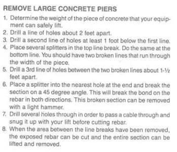 Hydraulic Rock Splitter Stone Machine Concrete Breaker