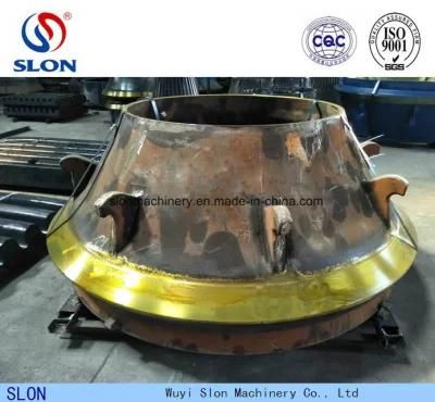 Mining Machinery Cone Crusher Spare Parts Symons Concave and Mantle