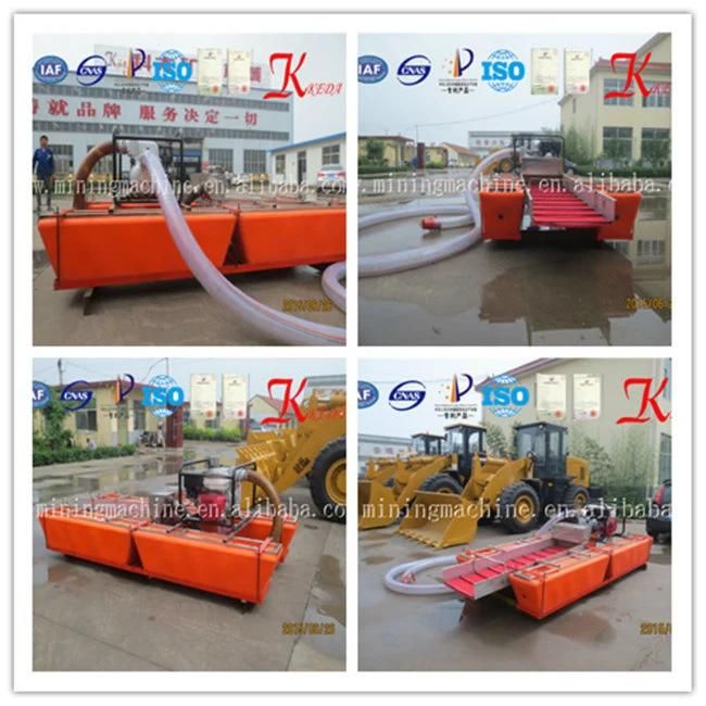 Keda Small Type River Gold Mining Dredger in Stock