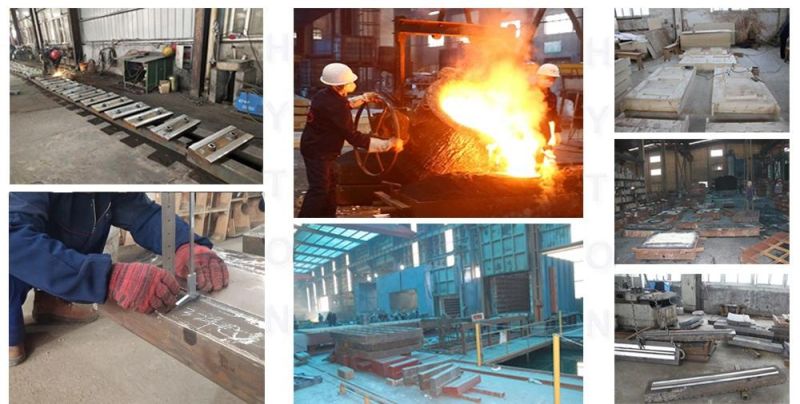 High Chrome Manganese Steel Blow Bar Impact Bar for Nordberg Np15 Np1213 Impact Crusher Spare Parts