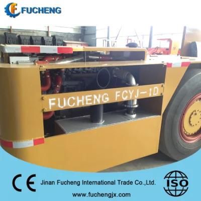 China 2 m3 diesel hydraulic underground side seat mining scoop loader