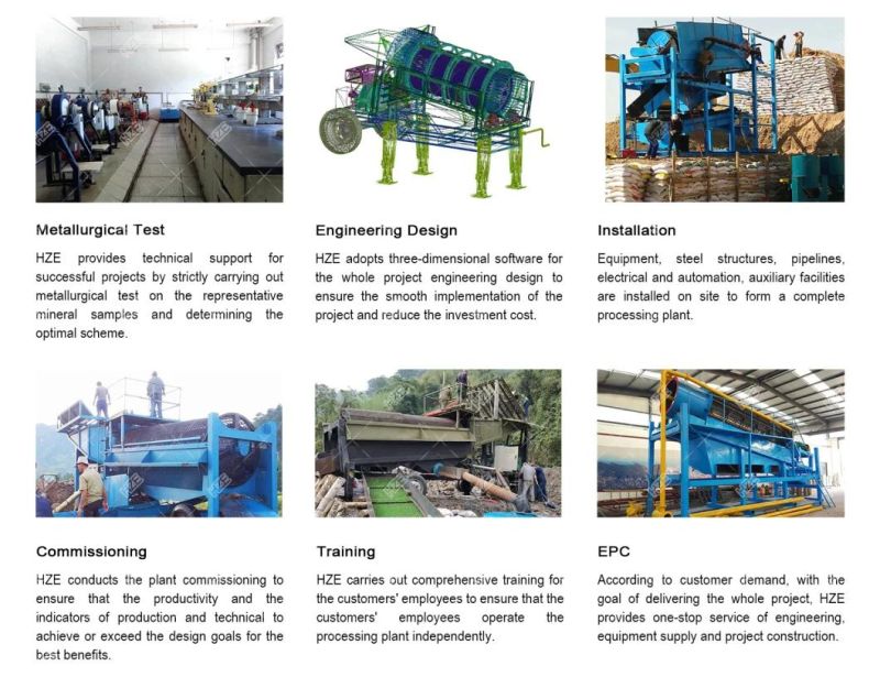 Efficient Mining Equipment High Recovery Gold Mining Trommel