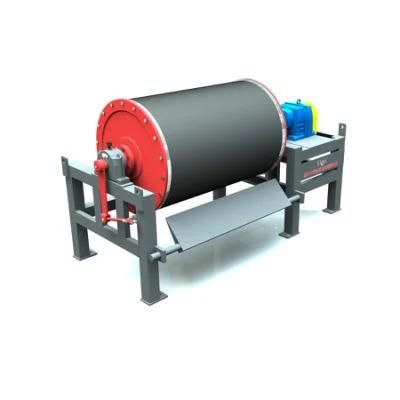 Permanent Low Intensity Dry Drum Magnetic Separator for Iron Ore