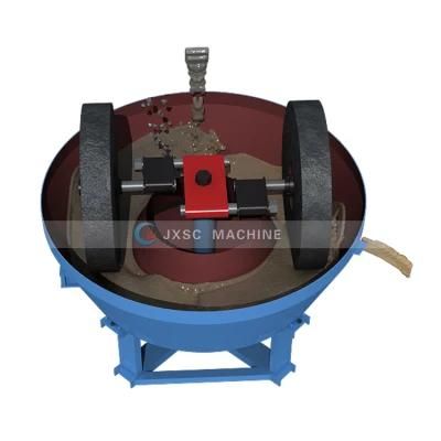Double Wheel Ore Grinding Machine Wet Pan Mill