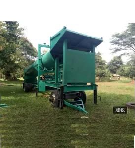 Mobile Placer Washing Trommel Plant Alluvial Sand Gold Mining Equipment