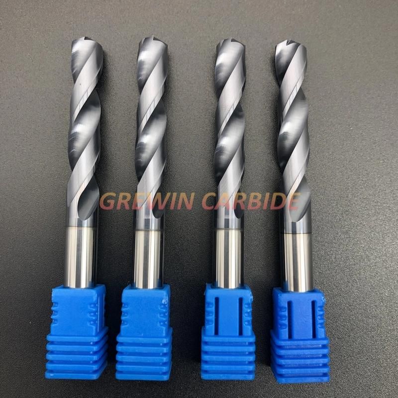 Gw Carbide Drilling Tool-Tungsten Carbide Solid Carbide Twist Drill Without Coolant for Cutting Steel