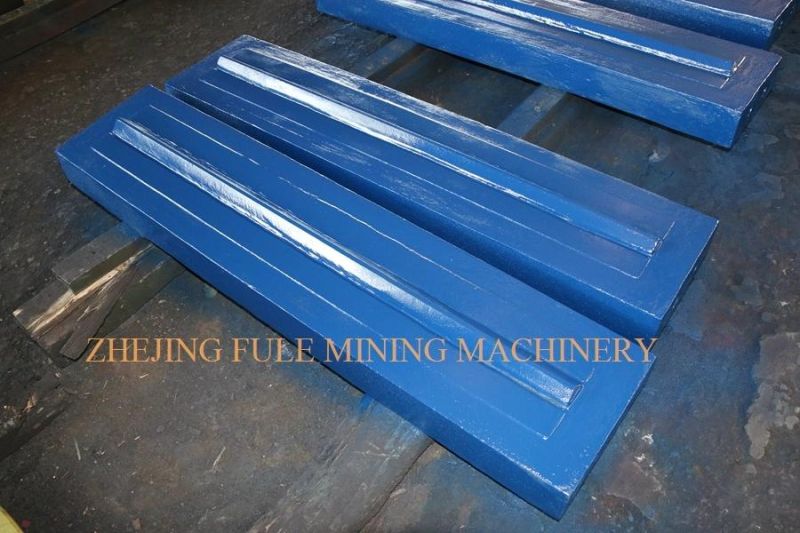 Foundry High Chrome Steel Casting Crusher Wear Parts Blow Bar