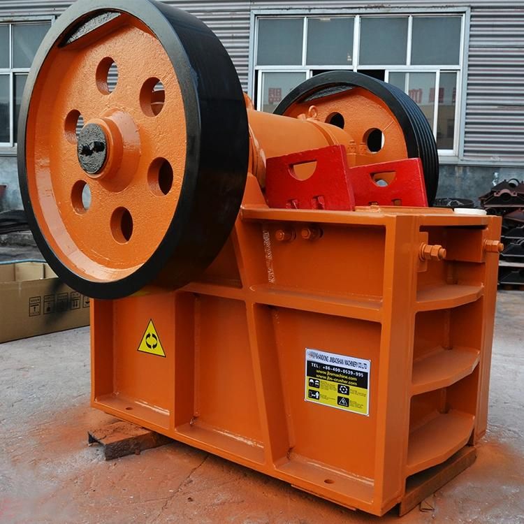 15-50tph Capacity Fine Jaw Plate Stone Crusher PE250X1000