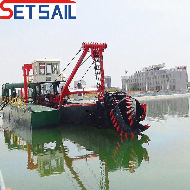 Caterpillar Diesle Engine Underwater Sand Pump Cutter Suction Mud Dredger