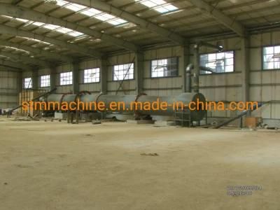 Stainless Steel Silica Quartz Sand Dryer Rotary Drum Dryer Production Line with Diesel ...