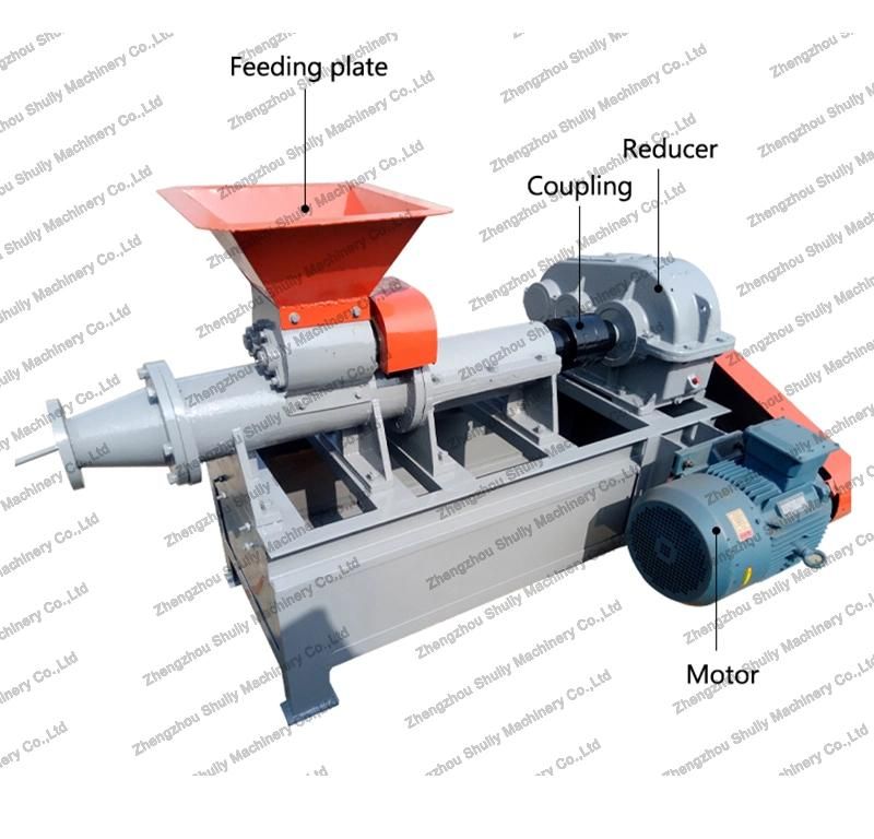 Factory Price CE Coal Pellet Making Extruder Coconut Shell Sawdust Charcoal Briquette Machine Price for Sale