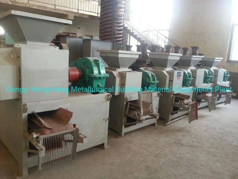 Dry Ore Powder Ferro Alloy Briquette Machine with Screw Feeder