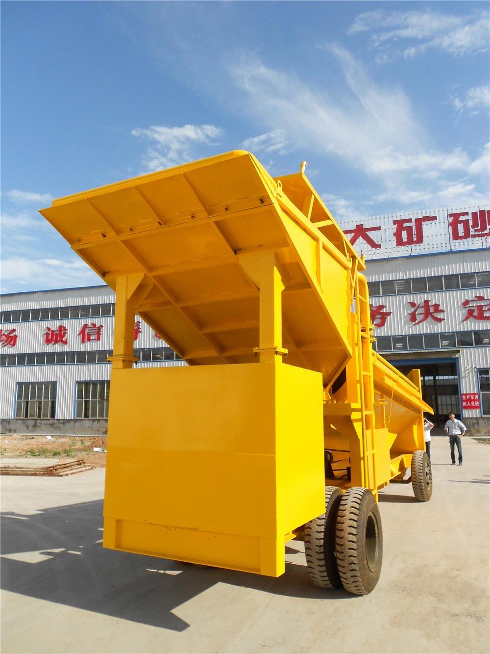 Keda Alluvial Gold Mobile Trommel Screening and Washing Plant