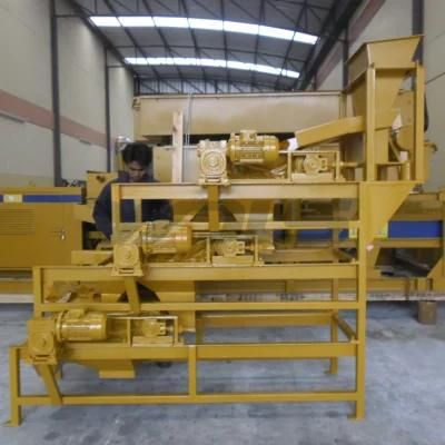 High Efficiency Dry Type Magnetic Roller Separator Machine Cr 250*500