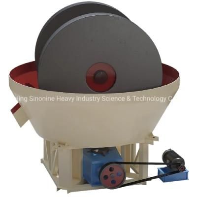 Gravel Gold Ore Grinding Milling Machine Price Sale, Mining Roller Wet Pan Gold Mill Plant ...