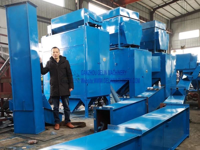 Conductive Minerals High Voltage High Tension 4 Roller Electrostatic Separator