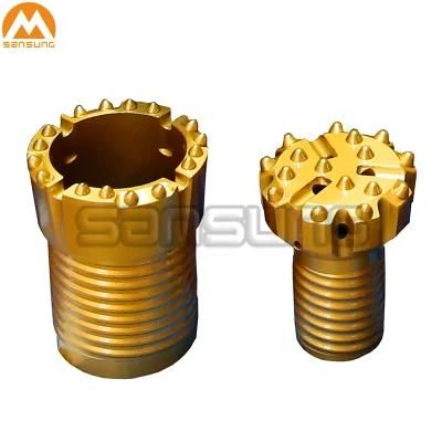 Rock Drill Tool Double Head Casing System Crown Ring Bit and Inner Bit