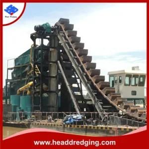 Gold Mining Dredger/River Gold Dredger/Bucket Chain Dredger